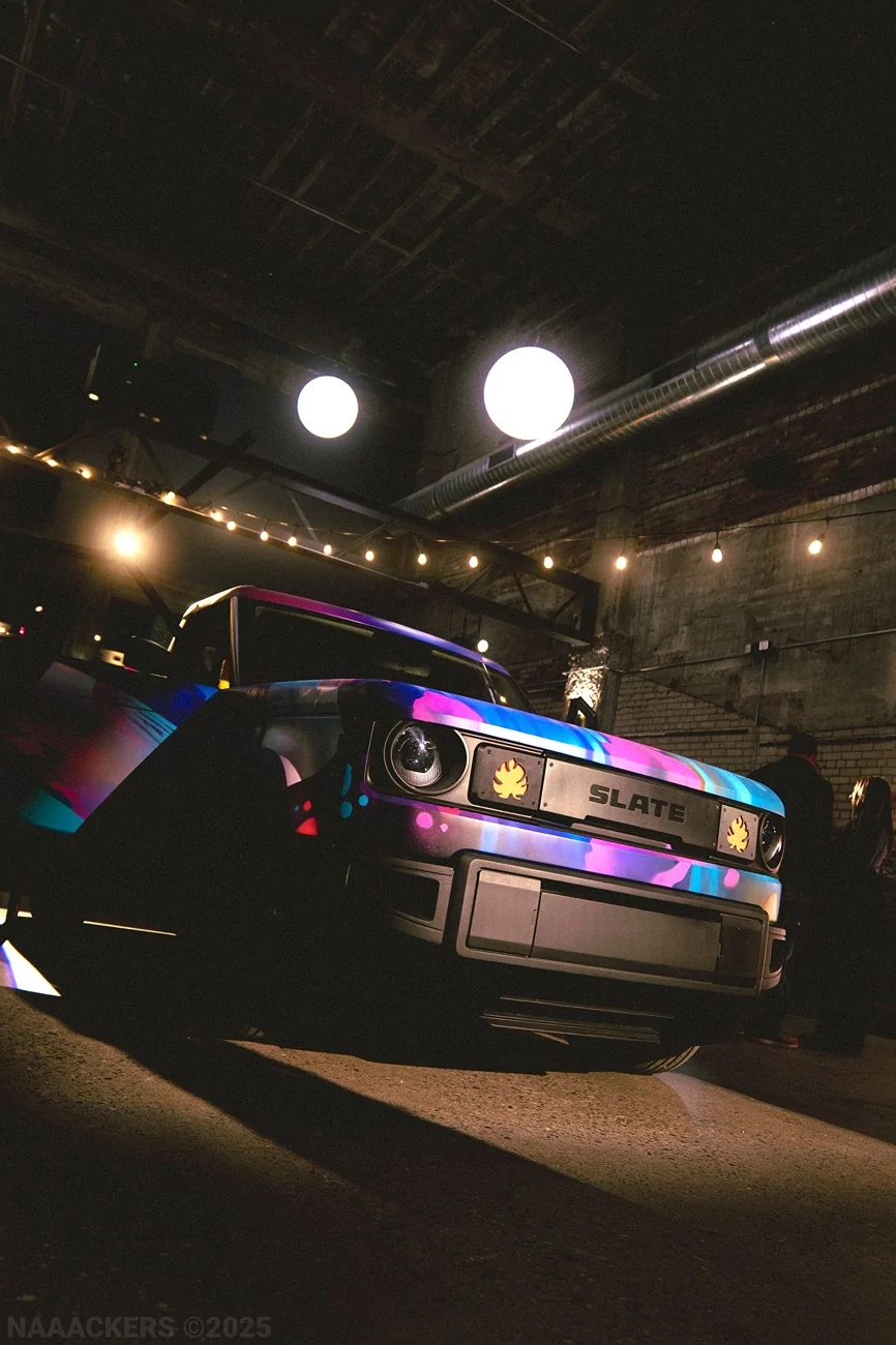 Slate Auto Pickup Truck Slate Auto Custom Garage - Event Photos (Oct 16) G3eN5usWYAAOi1V