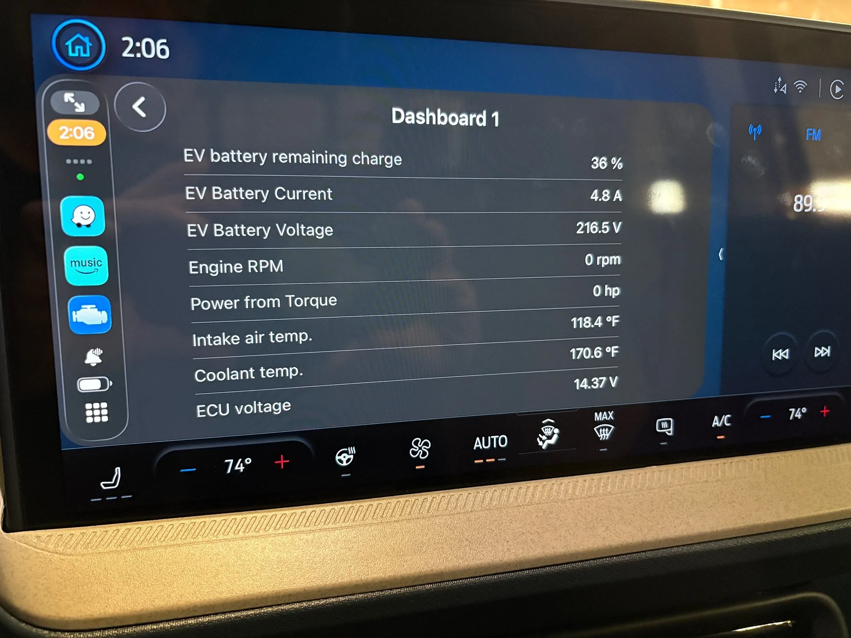 Slate Auto Pickup Truck Working Infotainment Prototype (Wired + Wireless CarPlay) IMG_0536