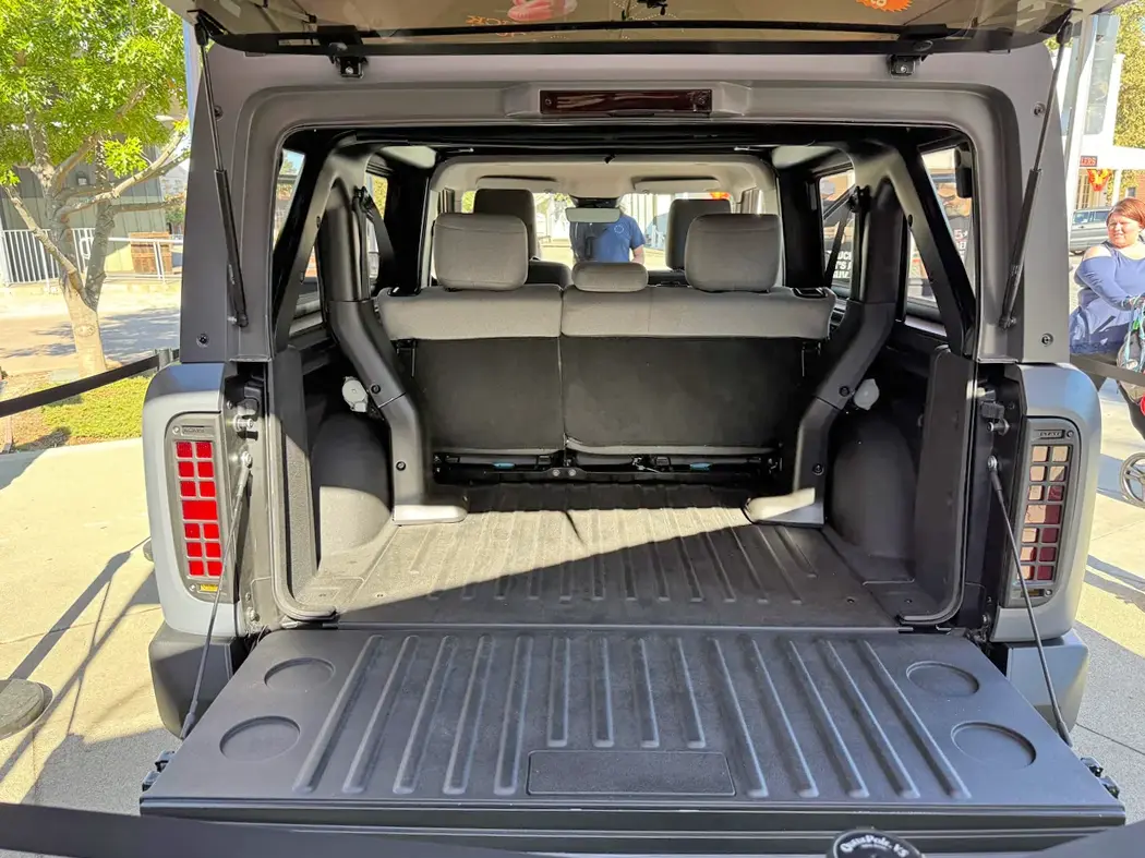 Slate Auto Pickup Truck Slate SUV kit (rear window open) on display in Sacramento Slate w: SUV kit on display at the Atrium in Sacramento 2