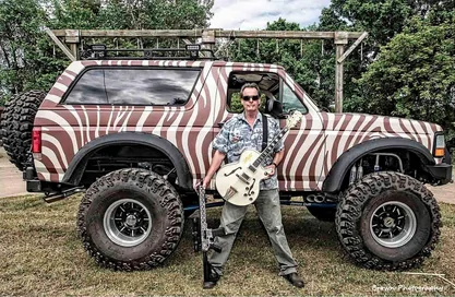Slate Auto Pickup Truck Philadelphia Zoo Slate to State Event Ted_Nugent_Bronco