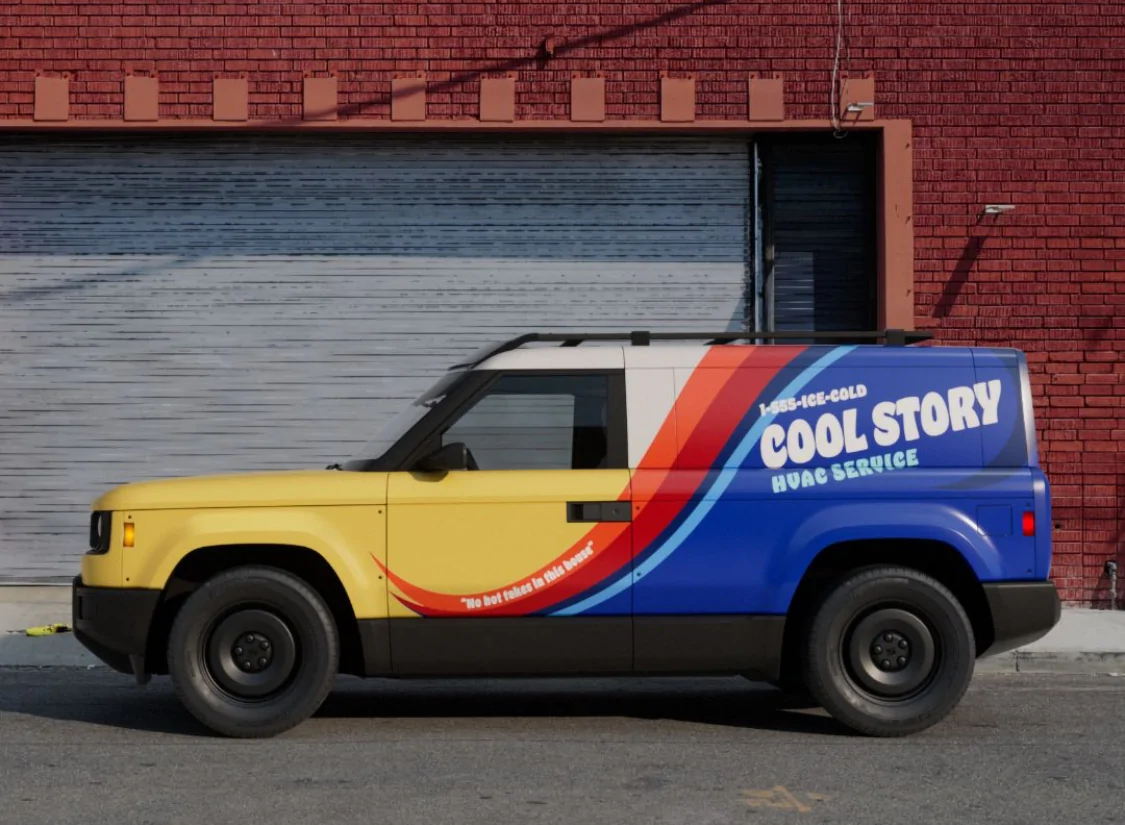 Slate Auto Pickup Truck Cargo Kit Option with Windows IMG_3403