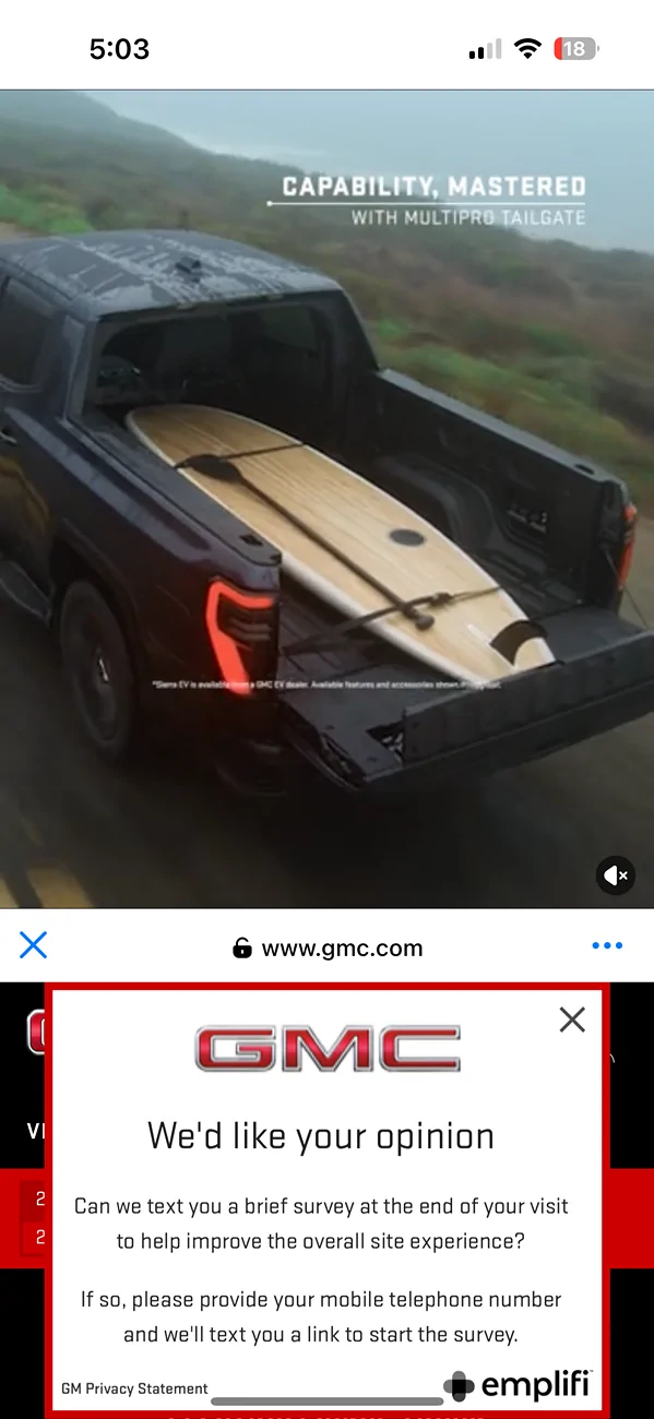 Slate Auto Pickup Truck Tailgate Flap IMG_4718