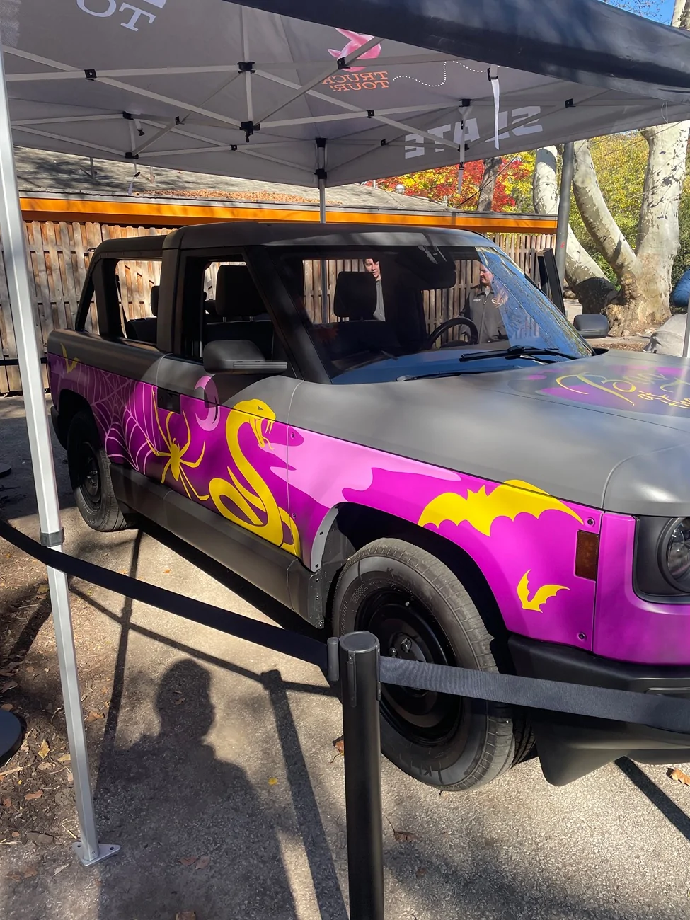 Slate Auto Pickup Truck Philadelphia Zoo Slate to State Event IMG_9347