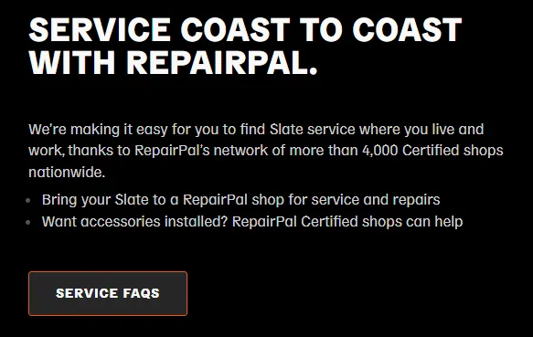 Slate Auto Pickup Truck Delivery and Service Partner announcement coming soon / Warranty period 1761667772905-38