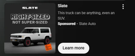 Slate Auto Pickup Truck Articles and Videos of Interest That Don't Merit Their Own Threads 1762939768384-ay