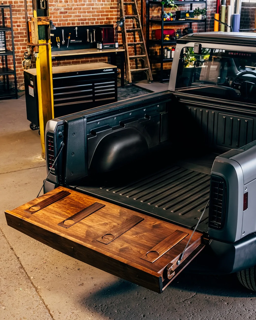 Slate Auto Pickup Truck Slate tailgate by Stay At Home Woodworks G5_AaShXAAERWKG