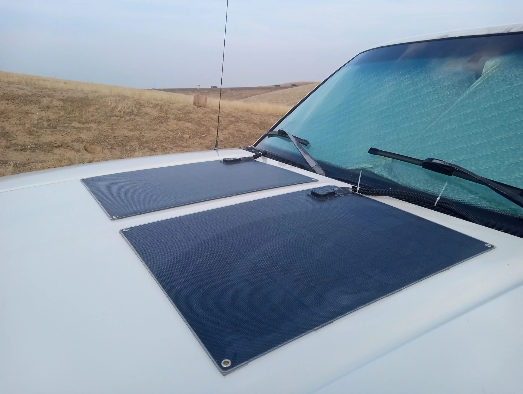 Slate Auto Pickup Truck Aptera-style solar panels in SUV option. IMG_20241130_150827273