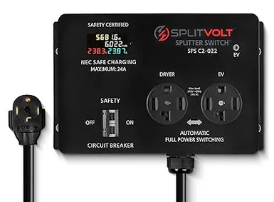 Slate Auto Pickup Truck Will you be installing a Level 2 charger? EV_Dryer_Splitter_Too