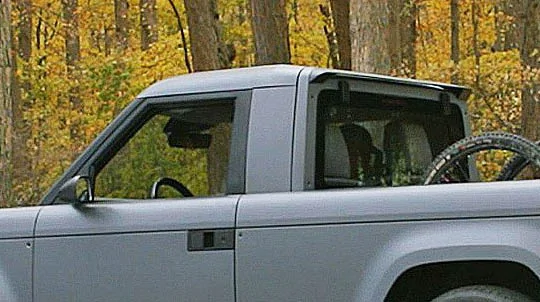 Slate Auto Pickup Truck Cab Spoiler / Roof Rear Spoiler Accessory - first look Cab Spoiler : Roof Rear Spoiler slate truck pickup 2