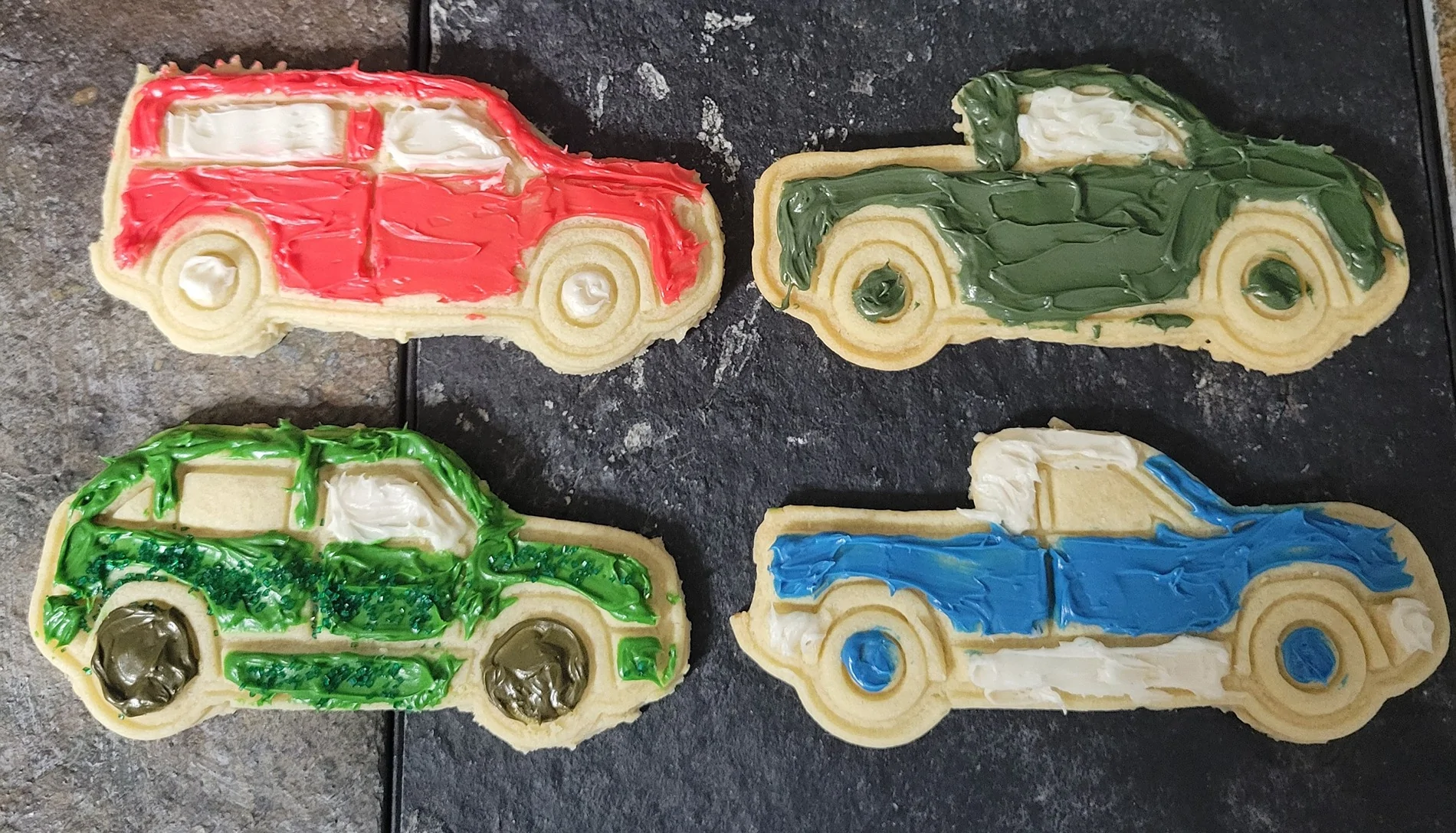 Slate Auto Pickup Truck Slate Truck Cookie Cutter Molds -- buy a kit or 3D print your own 1000018482