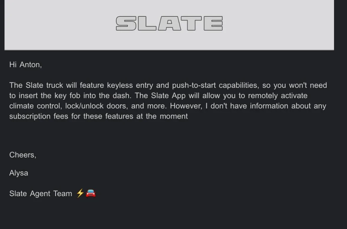 Slate Auto Pickup Truck Slate app - free or subscription? 1768743923586-ti