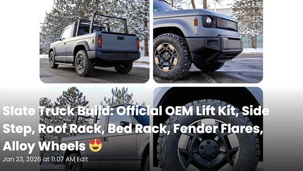 Slate Auto Pickup Truck Your Photo / Question Requests? -- Seeing Slate Truck In Warsaw This Weekend slatetruckbuild