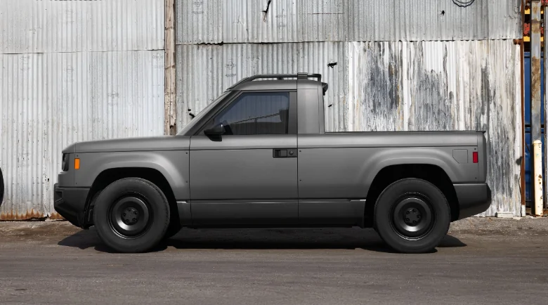 Slate Auto Pickup Truck Prototype pics from Slate headquarters in Troy MI. Different side mirrors spotted Screenshot 2026-02-01 085851