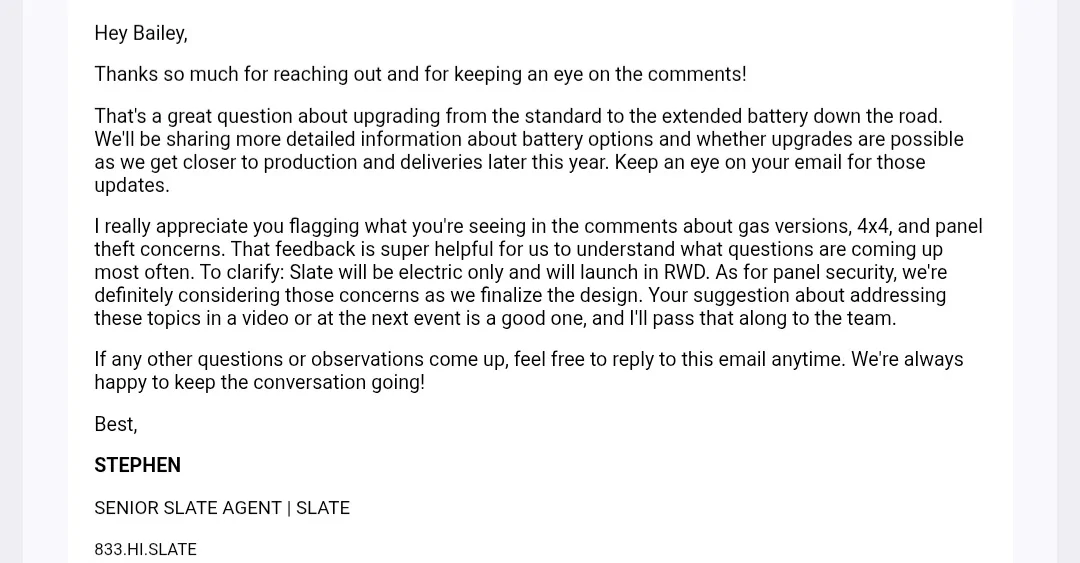 Slate Auto Pickup Truck Well they didnt say no 207