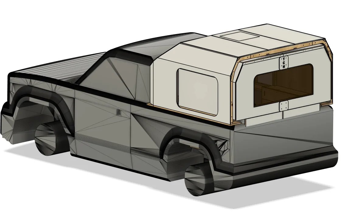 Slate Auto Pickup Truck Feedback on a prototype camper for the Slate slide inserted