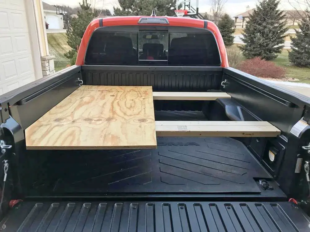 Slate Auto Pickup Truck Bed notches for crossbars / 4x4 wood useful to create platform, scaffold & more bed-notches-v0-pr2jc47rfqhg1