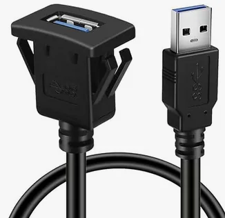 Slate Auto Pickup Truck USB Plugins for Charging Flush_USB_Port-4