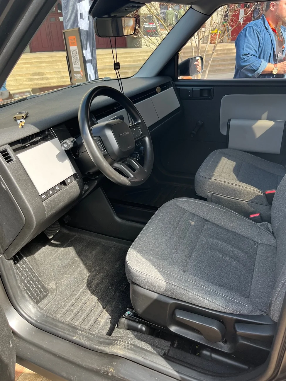 Slate Auto Pickup Truck Slate at Fort Worth Stockyards - photos & impressions. First deliveries Nov-Dec 2026 IMG_6409