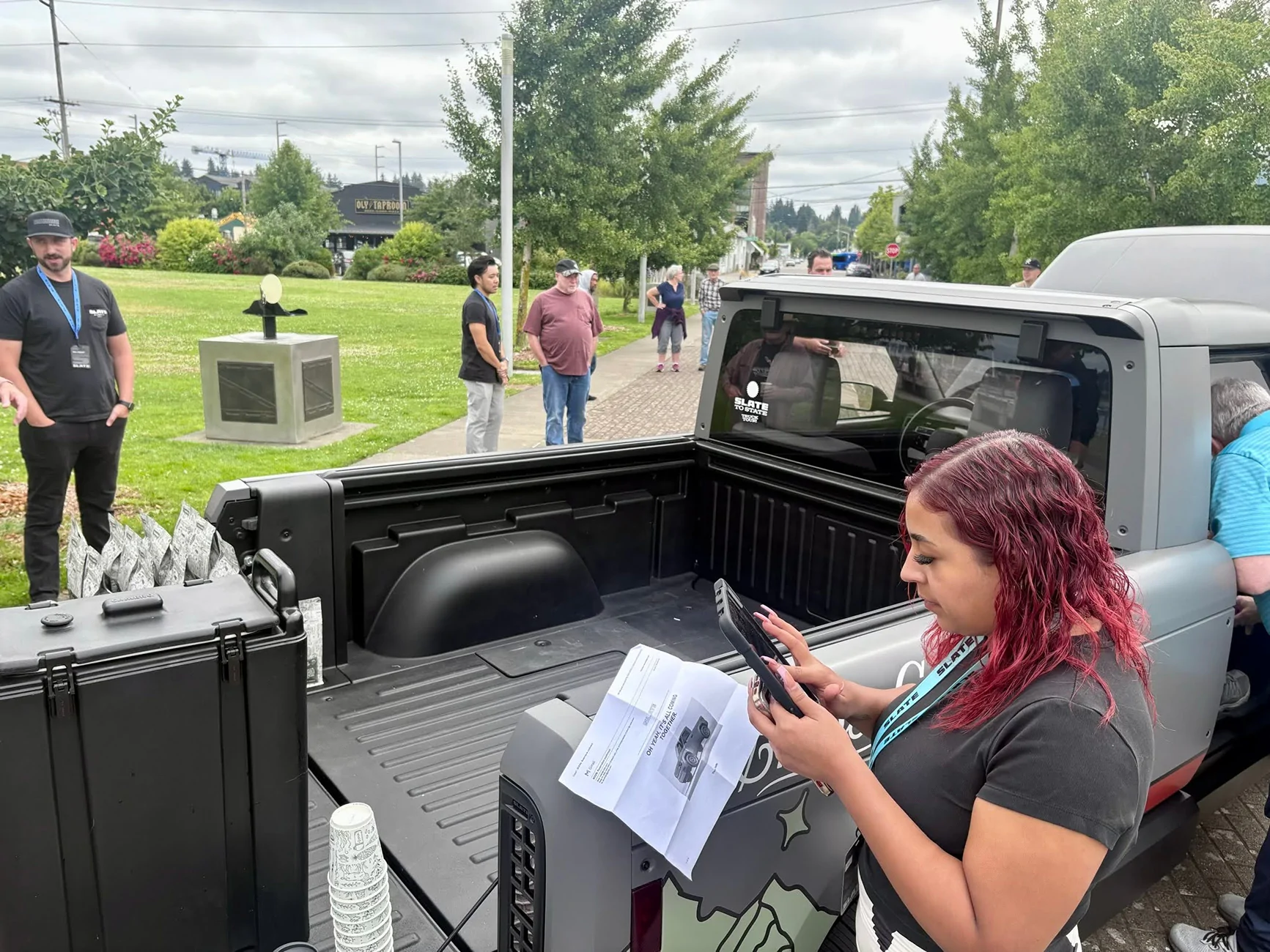 Slate Auto Pickup Truck Slate at Fort Worth Stockyards - photos & impressions. First deliveries Nov-Dec 2026 IMG_2351 copy(1)