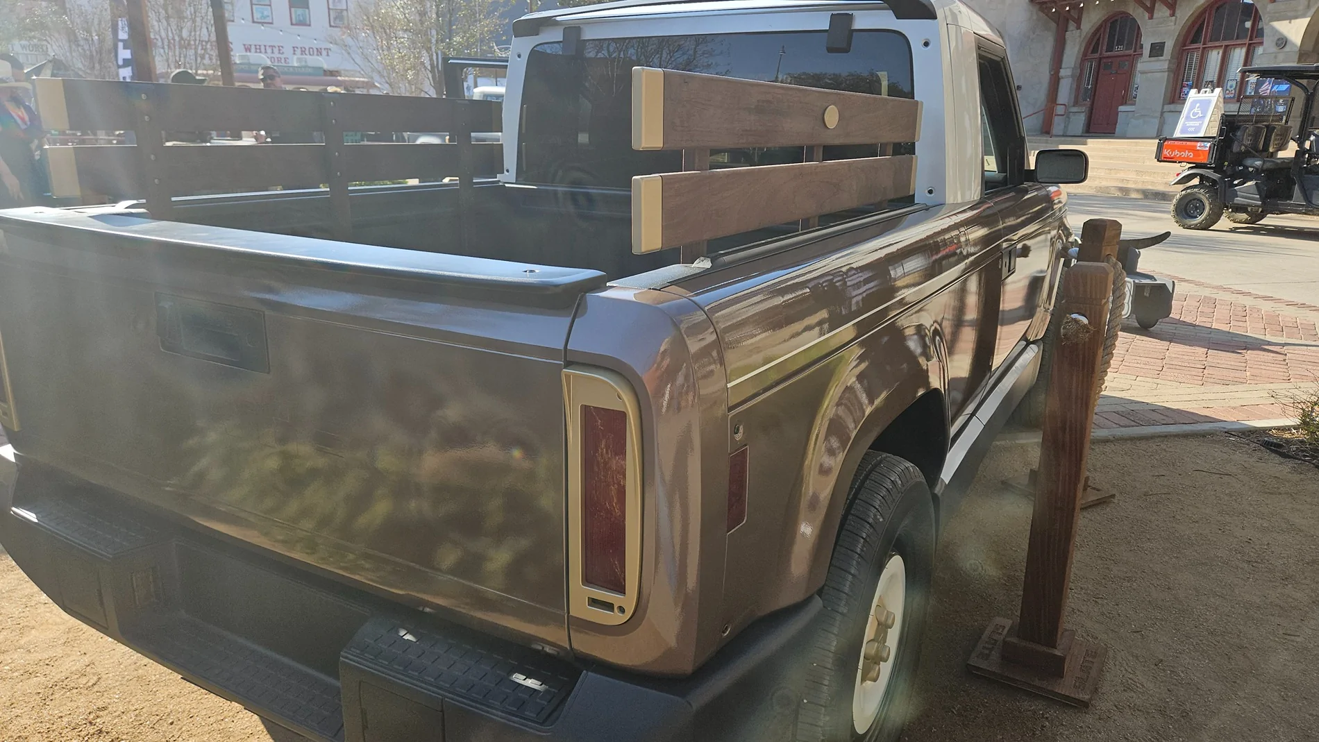 Slate Auto Pickup Truck Slate at Fort Worth Stockyards - photos & impressions. First deliveries Nov-Dec 2026 1000046320