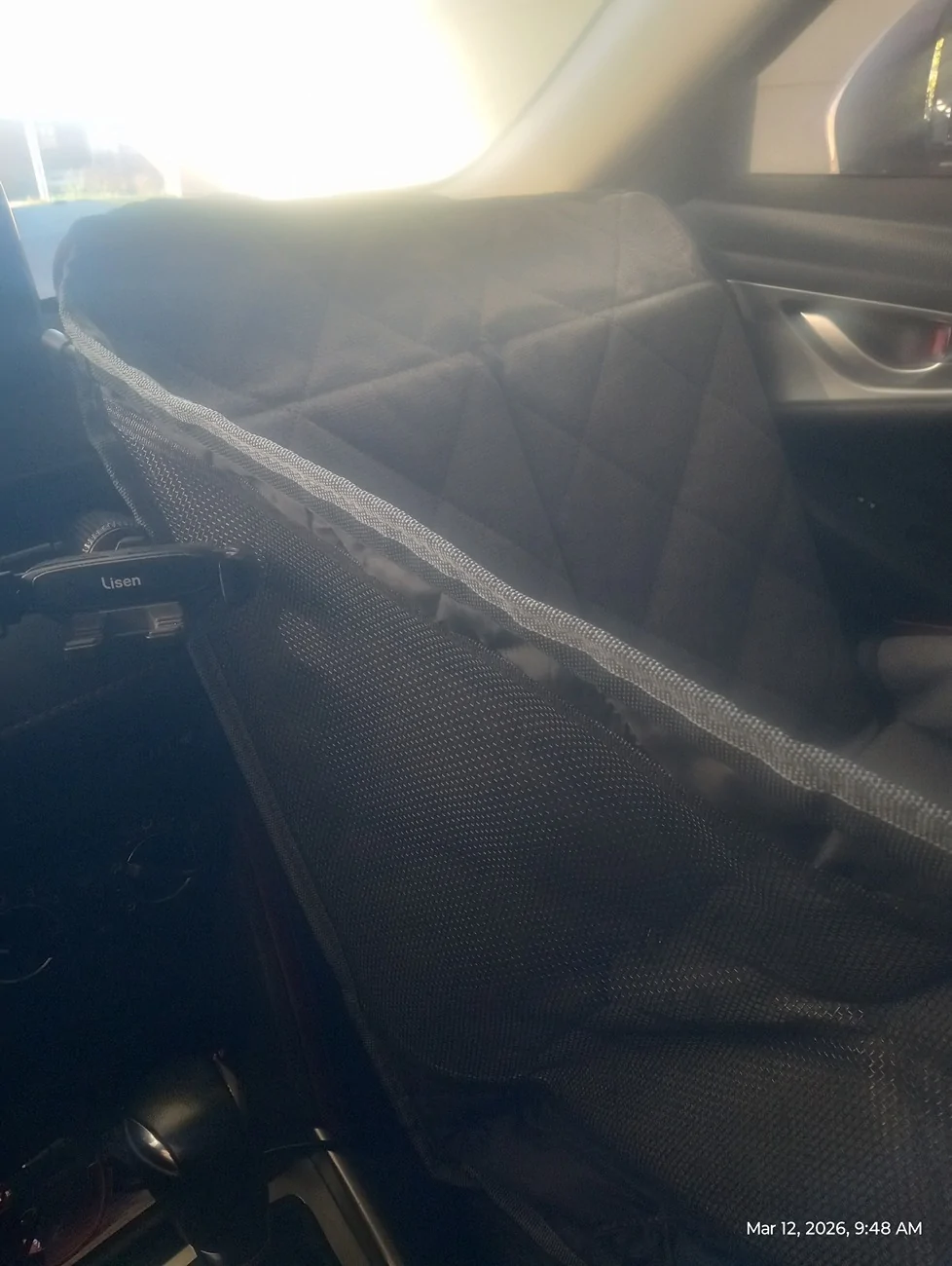 Slate Auto Pickup Truck Dogs inside a single cab truck IMG_20260312_094812462_HDR