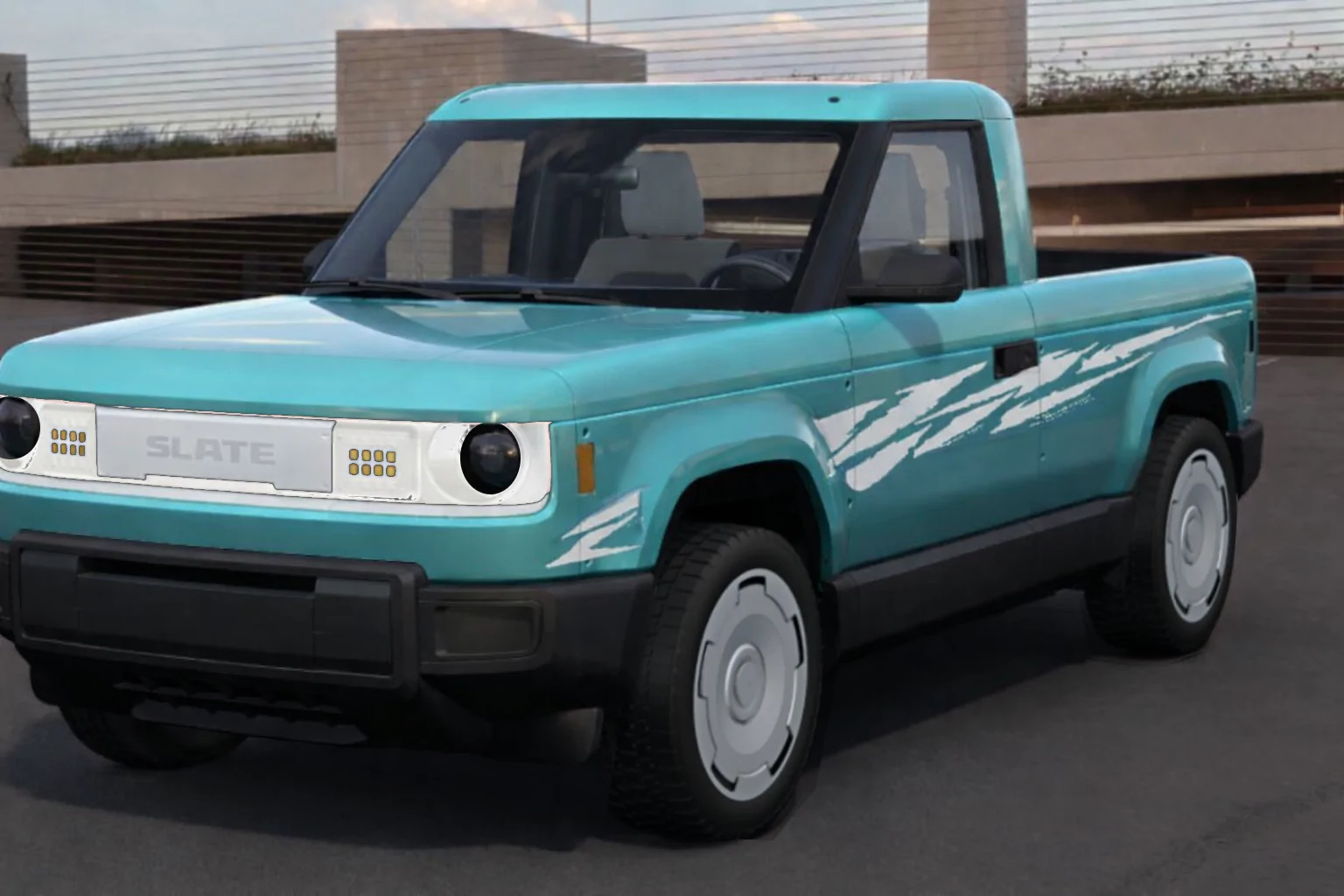 Slate Auto Pickup Truck 90s mini truck styling 1773423230076-jq