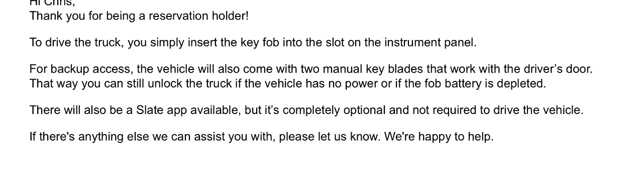 Slate Auto Pickup Truck Slate Hires New CEO Peter Faricy. Ex-CEO Chris Barman appointed new role IMG_6718