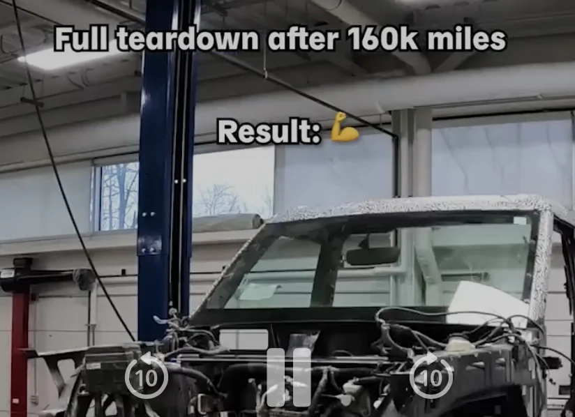 Slate Auto Pickup Truck Slate full teardown after 160K miles IMG_2648