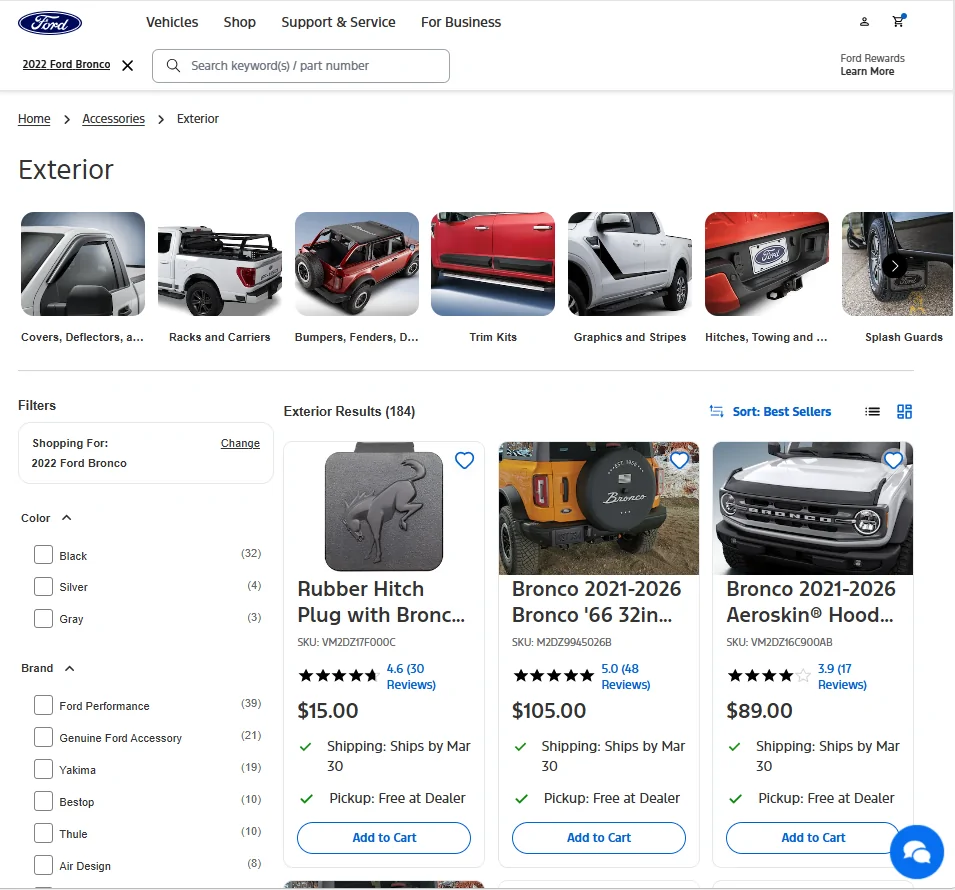 Slate Auto Pickup Truck What will Slate's Accessories Marketplace Portal be like? Screenshot 2026-03-27 085458