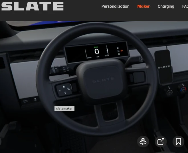 Slate Auto Pickup Truck Steering Wheel Configuration Screenshot 2026-04-17 at 8.59.26 AM