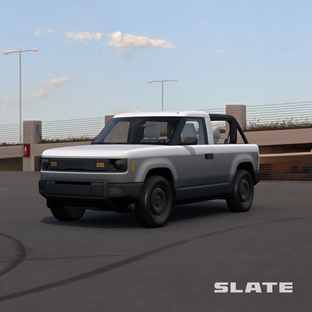 Slate Auto Pickup Truck Adding partial wrap later renderchain-us-east-1-slatelive.omnistream.zlthunder
