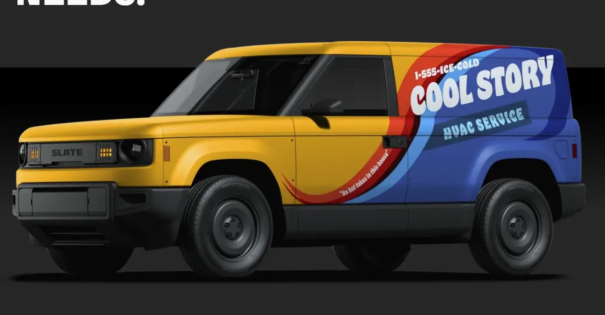 Slate Auto Pickup Truck Slate Auto CCO talks affordability, flexibility, and more (Electrek interview) 1778684350189-tx