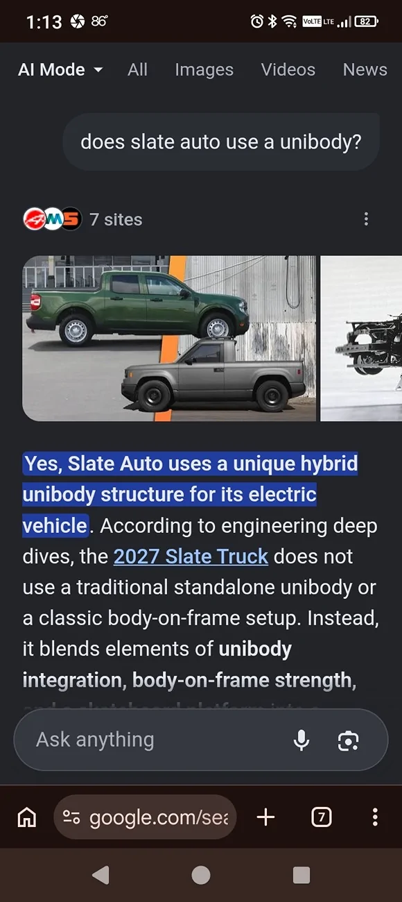 Slate Auto Pickup Truck Slate production line w/ frames! Current status video (5/19/26) Screenshot_2026-05-21_131345.244