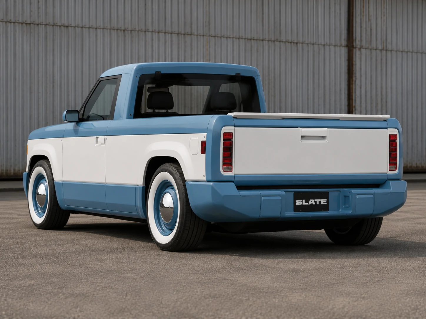 Slate Auto Pickup Truck Got any photochopperz in here with mad skillz? Two_Toned_Classic Mockup_Back
