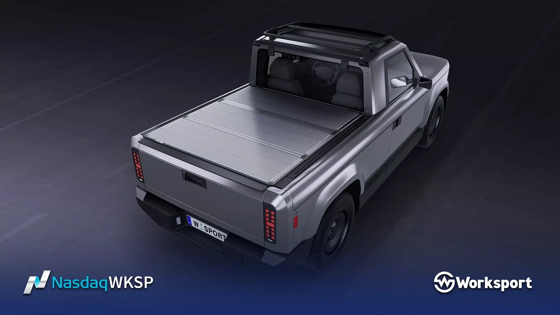 Slate Auto Pickup Truck Rooftop Solar Charging 01_SLATE01_SOLIS