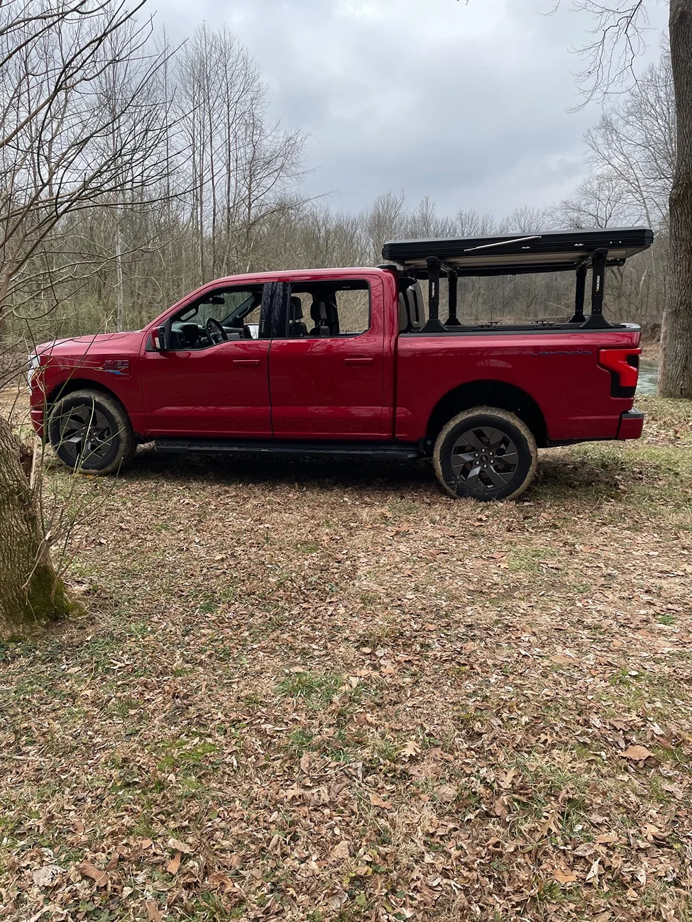 Slate Auto Pickup Truck iKamper for Rivians: Skycamp mini IMG_2180