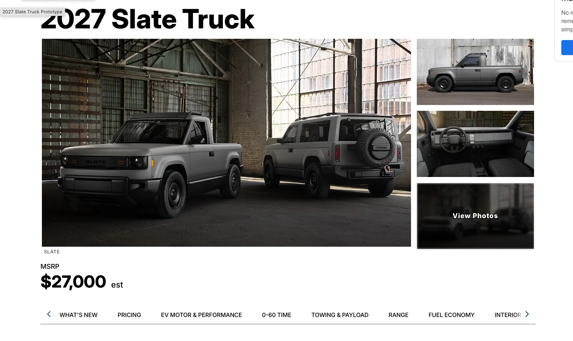 Slate Auto Pickup Truck NEW VIDEO.  Announcement of June 24th Preorder Screenshot 2026-06-03 at 12.04.36 AM