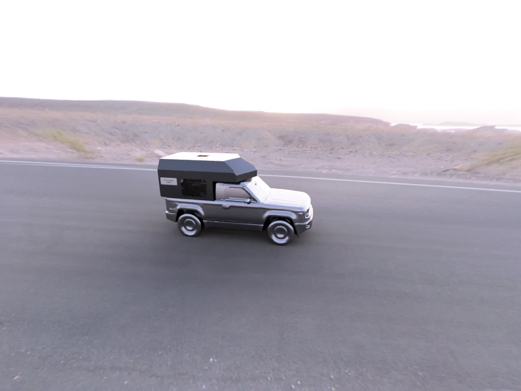 Slate Auto Pickup Truck Feedback on a prototype camper for the Slate Slate Nose Over