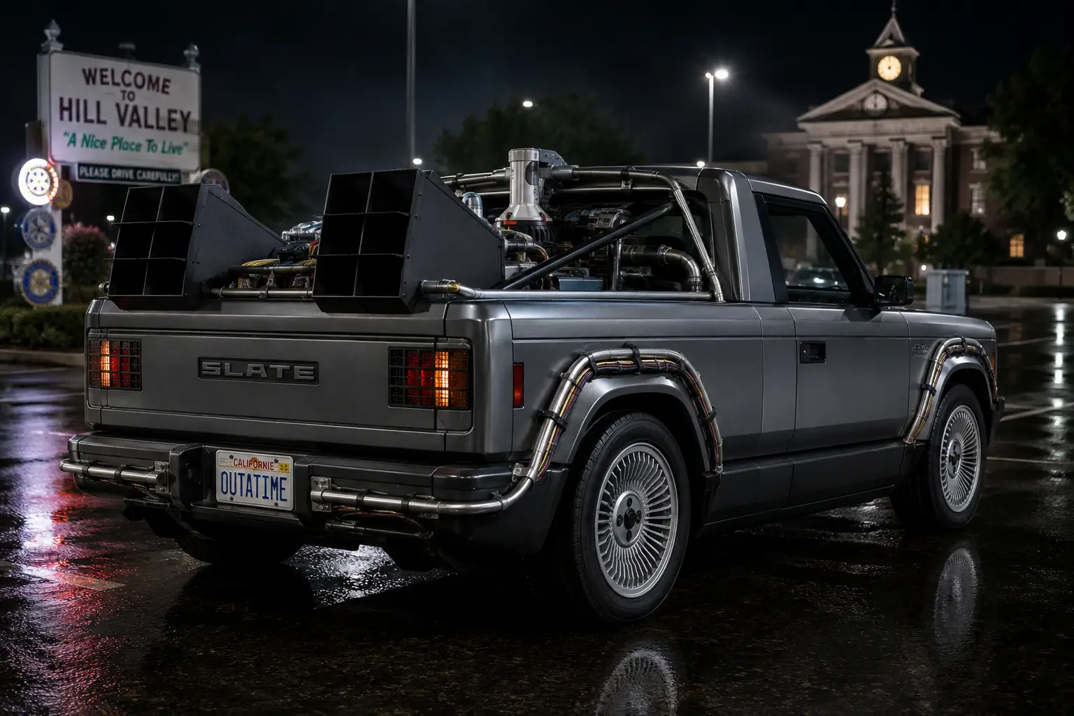 Slate Auto Pickup Truck AI Builds - Post Yours Back to the future back