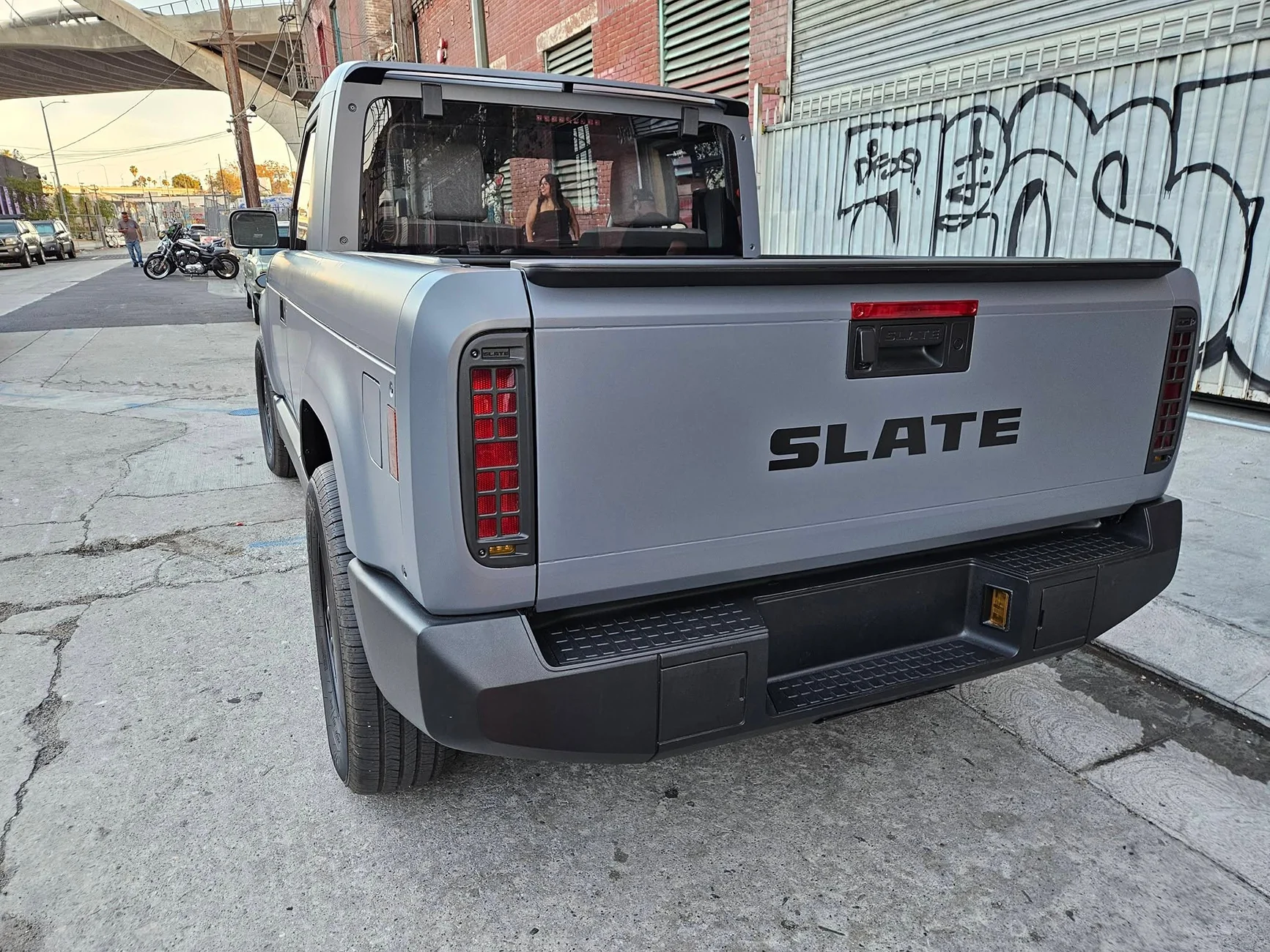 Slate Auto Pickup Truck Third Brake Lights SLATE REAR