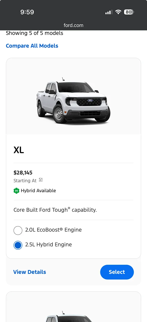 Slate Auto Pickup Truck $24,950! Blank Slate Price announced 1781715629136-cn