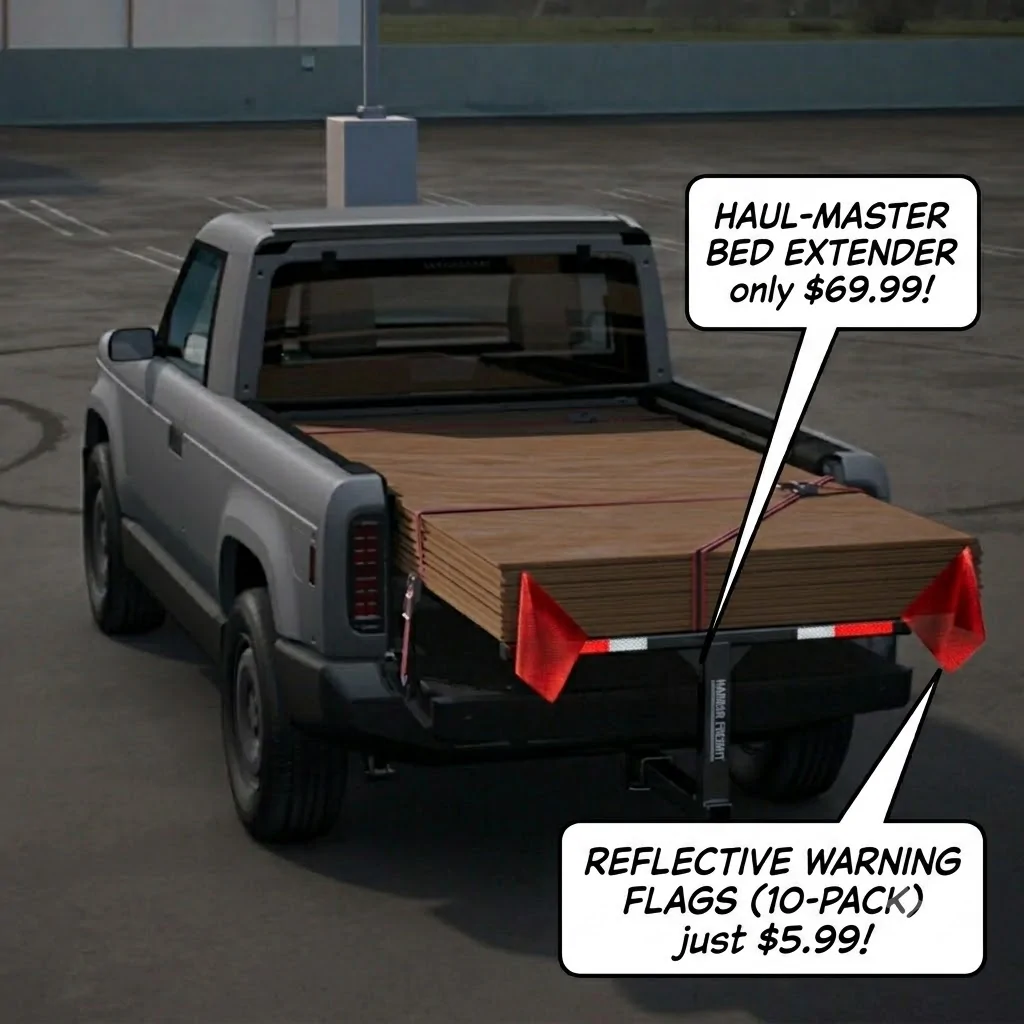 Slate Auto Pickup Truck New pics show updated center console, new speaker (radio?) dashboard panel, carrying plywood with tailgate up 1781972304112-dj