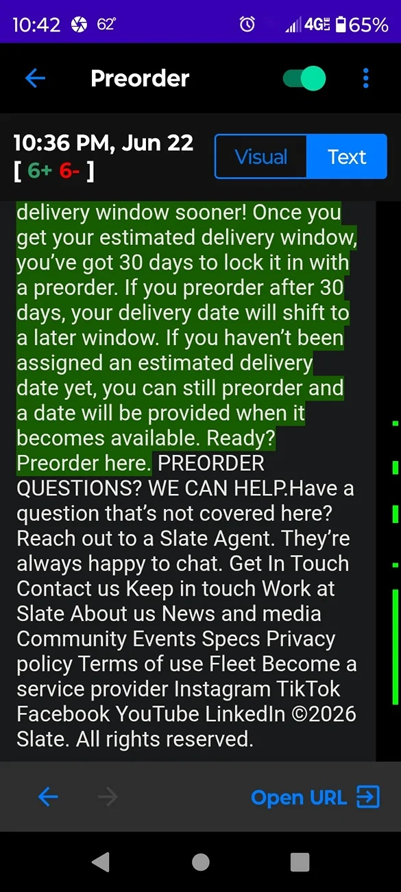 Slate Auto Pickup Truck Changes to Pre-Order Page Screenshot_2026-06-22_224205.010