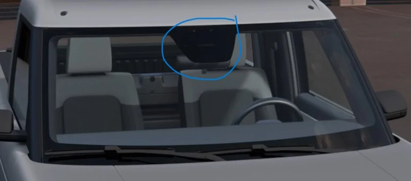 Slate Auto Pickup Truck Dash cam kit screenshot.459a