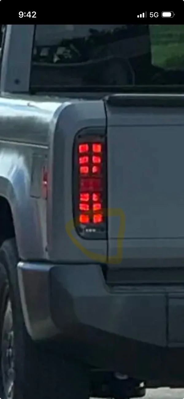 Slate Auto Pickup Truck Third Brake Lights IMG_3361