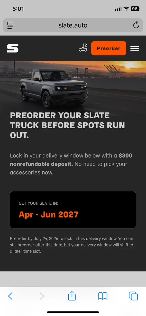 Slate Auto Pickup Truck PREORDERED!! 🙌 Have You? IMG_2897