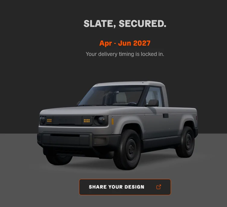 Slate Auto Pickup Truck PREORDERED!! 🙌 Have You? 1782302628246-on