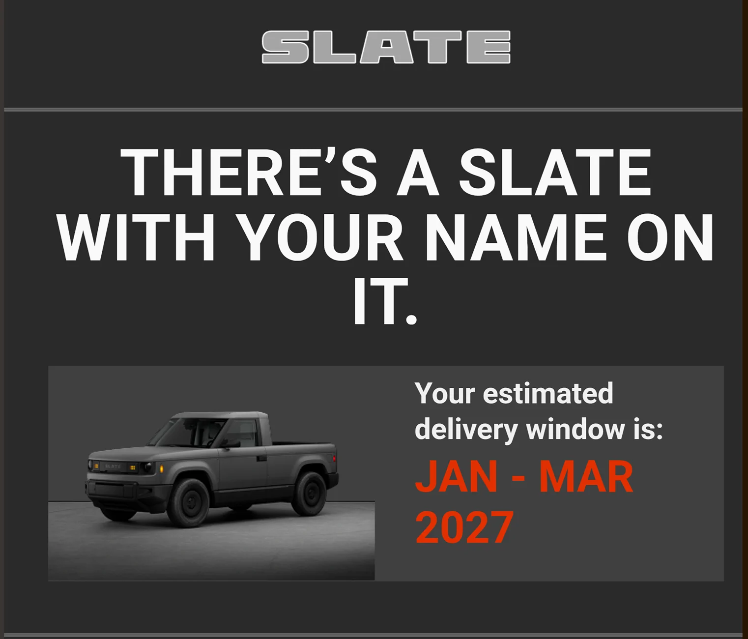 Slate Auto Pickup Truck PREORDERED!! 🙌 Have You? 44770