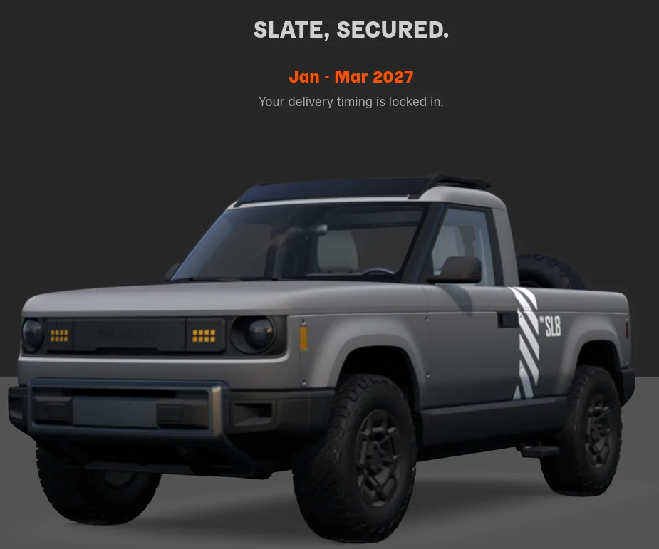 Slate Auto Pickup Truck PREORDERED!! 🙌 Have You? 1782303834263-1j