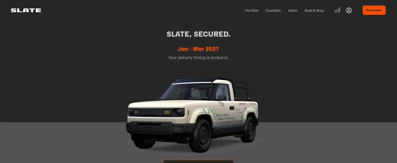 Slate Auto Pickup Truck PREORDERED!! 🙌 Have You? 1782309192753-zh